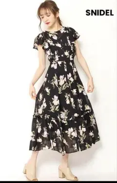 スナイデル　花柄ワンピース　サイズ０
