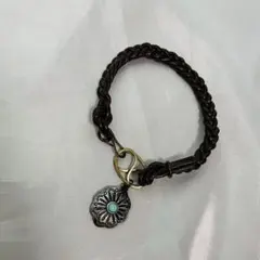 ルルフロストLULU FROST レザー　 コンチョ　ブレスレット ネイティブ