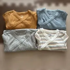 Carter's 長袖ボディースーツ/前開き