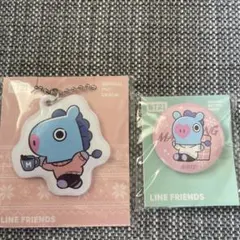 BTS jhope BT21 MANG チャーム　缶バッジ