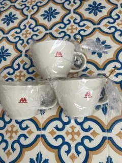 モスバーガー オリジナル 陶器製 マグカップ 非売品　３個