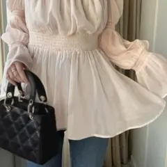 ブラックキルティングショルダーバッグ