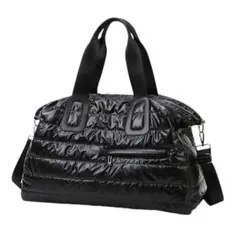 ショルダーバッグ トート　バッグ スポーツ ボストン フィットネス　黒　大容量