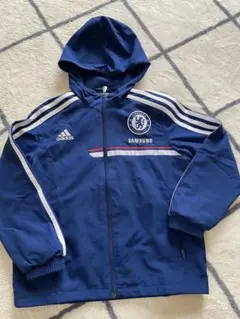 子供用 adidas Chelsea FC ジャケット フード付き 130cm