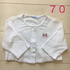 ファミリア カーディガン 70