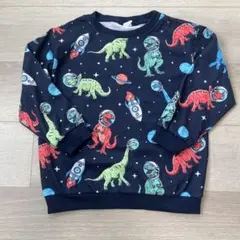 SHEIN 恐竜と宇宙のトレーナー 120