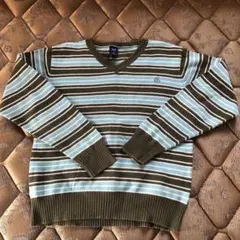 GAP140 綿ボーダーセーター