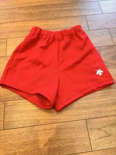 DESCENTE デサント 赤 ショートパンツ M