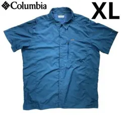 【Columbia】美品コロンビア トレイルラッシュショートスリーブシャツ XLのサムネイル