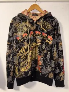 Christian Audigier ジャケット XL USA製 エドハーディ系 Christian Audigier ジャケット XL USA製 エドハーディ系 - メルカリ