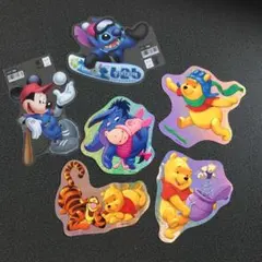 ステッカー６枚 ディズニー