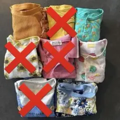 【まとめ売り】ベビー ロンパース まとめ売り 5点　サイズ60〜80サイズ