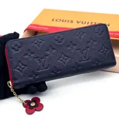 ルイヴィトン 長財布 アンプラント フラワー クレマンス フラワー A90