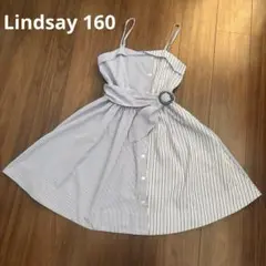 Lindsay⭐︎ストライプワンピース⭐︎160のサムネイル