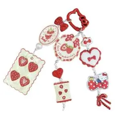 いちご ストラップ チャーム