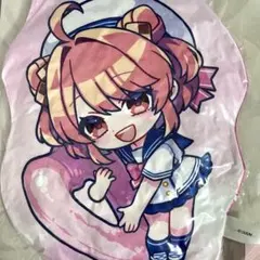 カラフルピーチ　のあ　エニマイくじ　ダイカットクッション