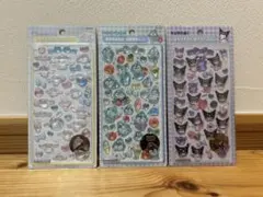 ボンボンドロップシール　クロミ　ハンギョドン　シナモンロール