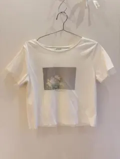 JILLSTUART フラワーフォトプリント Tシャツ ホワイトのサムネイル