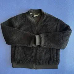 PUMA フリースジャケット 130 ブラック