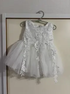 Dinielephant ベビードレス 80 ホワイト