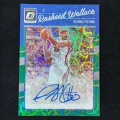 Rasheed Wallace Donruss Optic Auto サイン