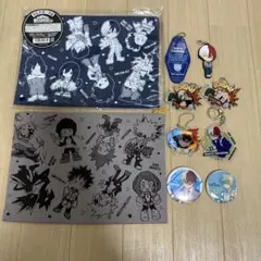 僕のヒーローアカデミア　ヒロアカ　フラットポーチ　轟焦凍　爆豪勝己　まとめ売り