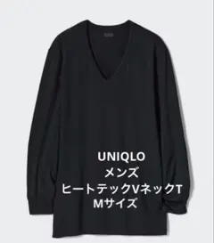 UNIQLO メンズ　ヒートテックVネックT/9分袖