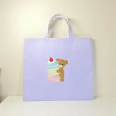 【お名前刺繍サービス】かわいい刺繍付き★レッスンバッグ