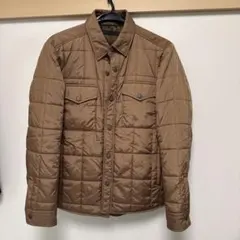UNIQLO キルティングジャケット　ベージュ　s