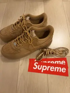 Supreme Air Force 1 Low Flax/Wheat 27.5