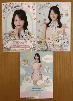 イコラブ生写真 髙松瞳 MOMOREIコラボ コンプリート①