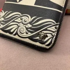 VERSACE ラウンドファスナー オーガナイザー　長財布　メドゥーサ　希少のサムネイル