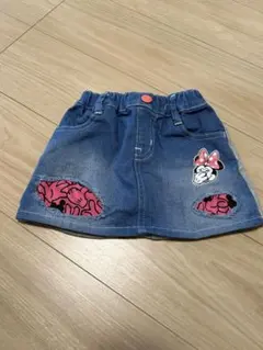 ミニーマウスデニムスカート