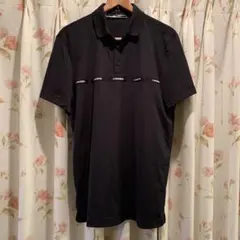 BRIEFING ロゴライン シャツ 袖ロゴ GOLF 伸縮 ストレッチ 黒 M - メルカリ