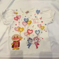 【中古】アンパンマン 半袖Tシャツ　ドキンちゃん 90