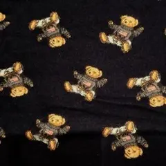 くま ネル 生地 ベア