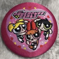 パワーパフガールズ 刺繍缶バッジ バターカップ