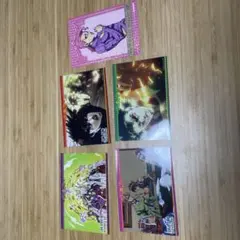 ジョジョの奇妙な冒険　ブロマイド5点セット