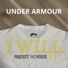 UNDER ARMOUR I WILL Tシャツ ホワイト　Mのサムネイル