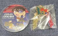 江戸川コナン USJ 名探偵コナン コレクタブル バッグチャーム 缶バッジ