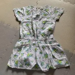 コムサイズム 花柄 ワンピース 110