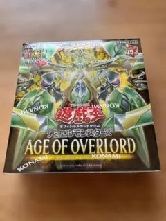 遊戯王OCG エイジ・オブ・オーバーロード シュリンク付 BOX 初回生産限定 遊戯王OCG エイジ・オブ・オーバーロード シュリンク付き BOX 初回生産