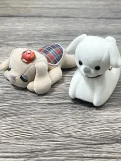 吉徳のぬいぐるみ フィギュアコレクション ネムリ犬 ロン シーソークマ