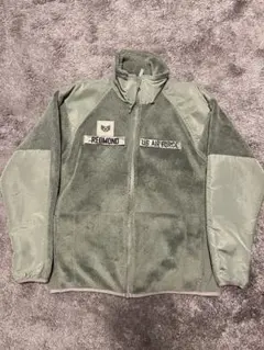 US AIR FORCE フリースジャケット　ワッペン付きのサムネイル