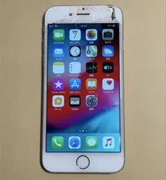 iPhone 6 16GB シルバー　画面割れ　ジャンク品