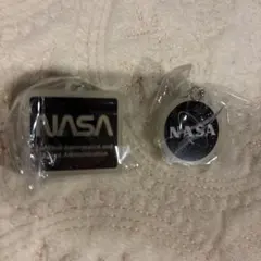 SPACE STATION 蓄光アクリルチャーム NASA 2セット