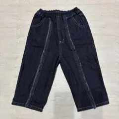 しまむら　デニム　100cm ボトムス　mir..×hichon コラボ　韓国