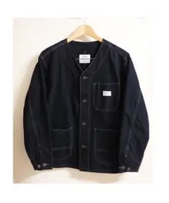 【SMITH’S（スミス）別注】 Coen カバーオール ブラック ダック生地