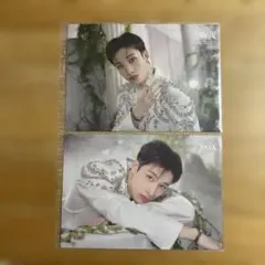 Stray kidsスキズMANIAC ラントレ　トレカポストカードバンチャン