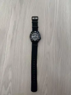SEIKO5 自動巻き ブラック 時計 4R36-07G0